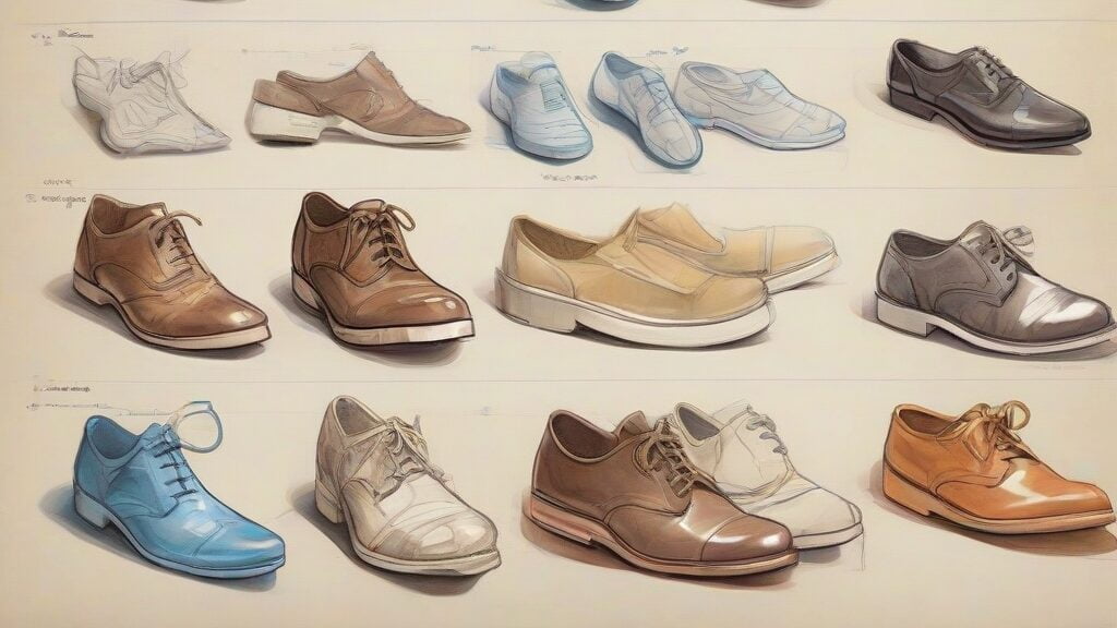 how to draw shoes