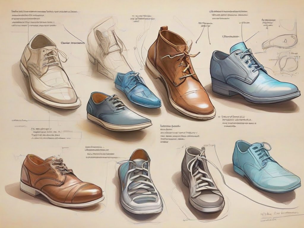how to draw Shoes